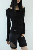 Pro.1 athleisure drape top