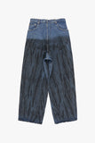 Dirty washed front pocket denim pants