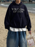 Wikipedia Embroidered Hoodie