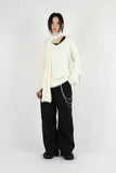 Scarf mink knit