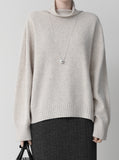 [Premium] Whole Garment Turtleneck Knitwear