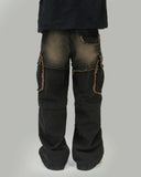 Keple cargo denim pants