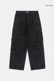 Monster cargo vintage denim pants