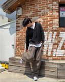 Hito pintuck cargo pants