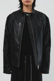 Clan Biker Leather Jacket