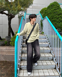 Rakyu wide denim pants