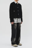 Saha Fringe Tweed Jacket