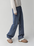 Vintage Straight Denim Pants