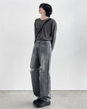Dury V-neck Knit T-shirt