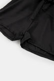 Pumpkin banding string mini skirt