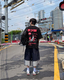 Pcell track bermuda pants
