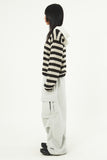 Tracy hooded stripe knit