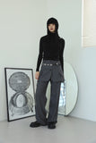Black Antique Stud Belt