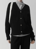 [Premium] The Mozz Cashmere Fringe Cardigan