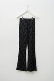 (W) Rose Jacquard Pants