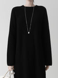 [Premium] Viche Whole Garment Round Knit One Piece
