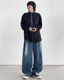 Gaif One Tuck Wide Denim