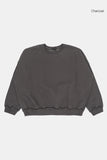 Plain overlock fleece over sweatshirt