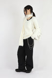 Scarf mink knit