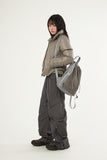 Our draw string net backpack