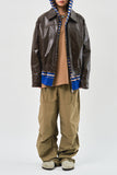 Chelo Wrinkled Leather Jacket