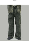 Stae cargo denim pants