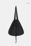 Twill big shoulder bag