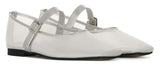 Mojo mesh flat shoes