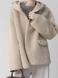 [Premium] Fluffy Loose Hood Jacket