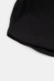 Laia wide binding cropped sleeveless top