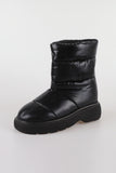 Glossy padded ugg boots