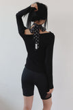 Pro.1 athleisure drape top