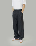 Velcro belt wide slacks