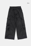 Quattro cargo corduroy banding pants
