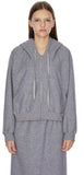 Tory Zip-up Brushed Hoodie