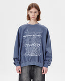 MULTI-LOGO PIGMENT SWEATSHIRT