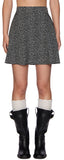 Mines Flower Short Skirt