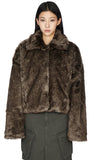 Deef fur shearling jacket
