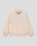 No.004 PARAGRAPH QUARTER-ZIP SWEATSHIRT