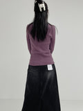 Mink fur hairpin