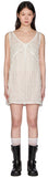 Cream Frill Short One Piece