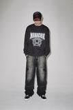 WASHED METAL LOGO BALL CAP