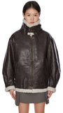 Bronn shearling leather jacket