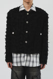 Saha Fringe Tweed Jacket