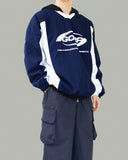 Cardi Nylon Sweatshirt