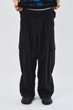 Bis Nylon Snap Cargo Pants