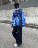 Overlap Stitch Cargo Pants