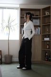 Sharon cross knit top