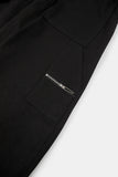 Subtle side pin-tuck carpenter pants