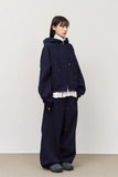 Eric Cropped Zip Hoodie